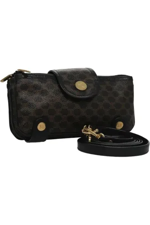 Céline Pre-owned, Dame, Sort, ONE SIZE, Uld, Pre-owned Canvas celine-tasker