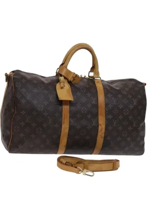 LOUIS VUITTON Pre-owned, Dame, Brun, ONE SIZE, Tyl, Pre-owned canvas tasker