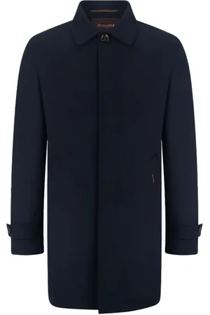 MOORER Frakke, Herre, Blå, 2XL, Marineblå Vittor Frakke