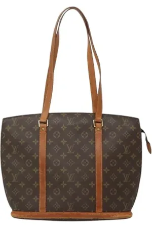 LOUIS VUITTON Pre-owned, Dame, Brun, ONE SIZE, Tyl, Pre-owned canvas tasker