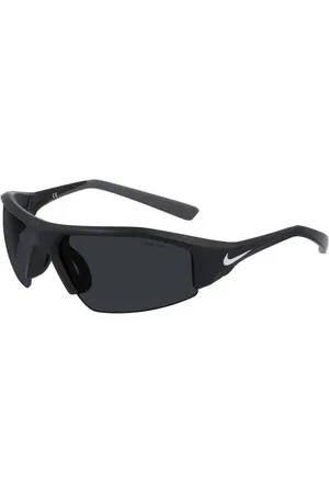 Nike Tilbehør, unisex, Sort, ONE SIZE, Sorte Indsprøjtede Solbriller med Gråt Filter