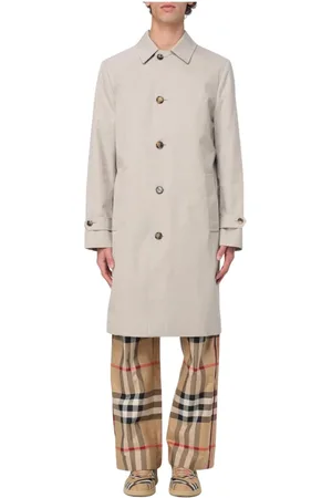 Burberry Frakke, Herre, , L, Bomuld, Klassisk vandafvisende trenchcoat