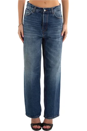 haikure Jeans, Dame, Blå, W26, Uld, Boyfriend Jeans i Betty Stil