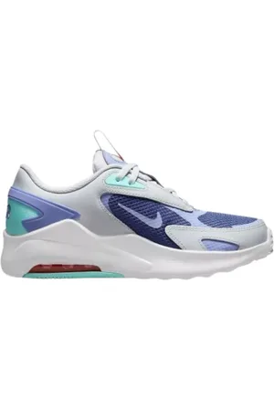 Nike Sport, Herre, Blå, 40 EU, Air Max Lave Sneakers Hvid