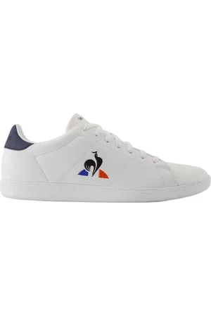 Le Coq Sportif Sko, Herre, Hvid, 43 EU, Hvide sporty sneakers til mænd