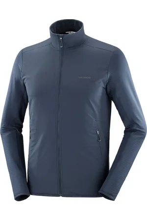 Salomon Sport, Herre, Blå, S, Uld, Blå Nætter Hybrid Lightwarm Jakke