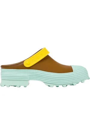 Camper Sko, Herre, Brun, 42 EU, Læder, Chunky Sole Sandaler Brun