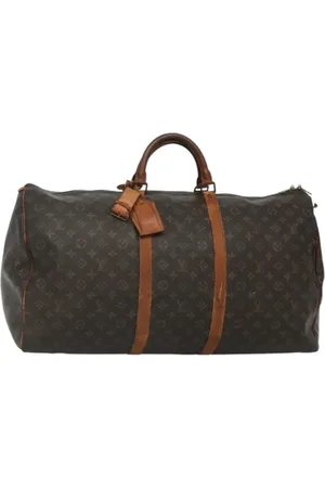 LOUIS VUITTON Pre-owned, Dame, Brun, ONE SIZE, Tyl, Pre-owned canvas tasker