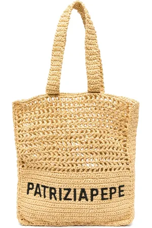 Patrizia Pepe Taske, Dame, , ONE SIZE, Uld, Hæklet skuldertaske