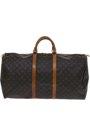 LOUIS VUITTON Pre-owned, Dame, Brun, ONE SIZE, Tyl, Pre-owned canvas tasker