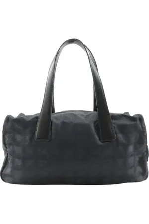 CHANEL Pre-owned, Dame, Sort, ONE SIZE, Nylon, Pre-owned Canvas totes