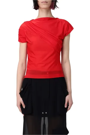 Pinko Bluser & Skjorter, Dame, Rød, 2XS, Marlena Sømløs Top