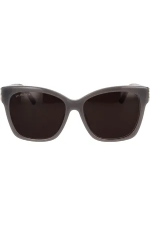 Balenciaga Tilbehør, Dame, Grå, 57 MM, Vintage Square Solbriller Bb0102Sa 011