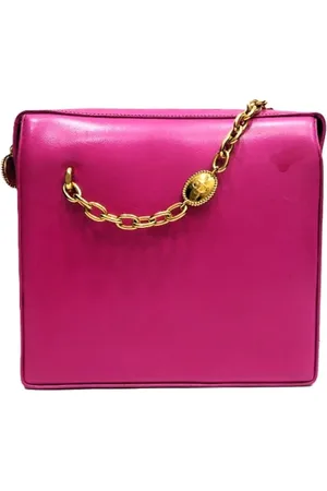 Dior Pre-owned, Dame, Lyserød, ONE SIZE, Uld, Pre-owned Laeder crossbody-tasker