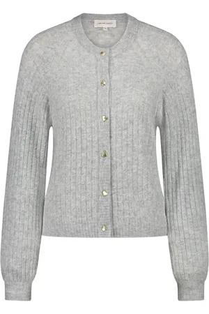 Fabienne Chapot Strik, Dame, Grå, M, Charlotta Cardigan