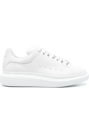 Alexander McQueen Sko, Herre, Hvid, 40 EU, Uld, Oversized Sneakers