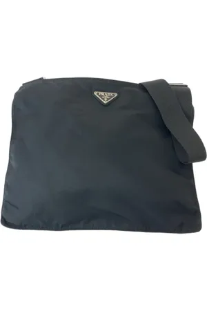 Prada Pre-owned, Herre, Sort, ONE SIZE, Pre-owned Canvas prada-tasker