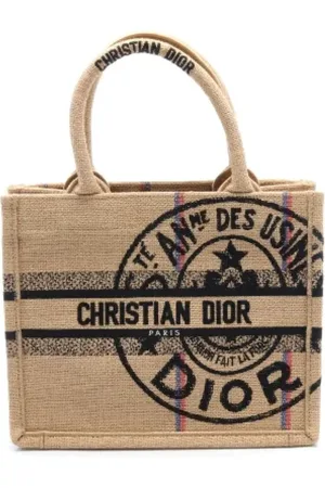 Dior Pre-owned, Dame, , ONE SIZE, Tyl, Pre-owned Canvas dior-tasker