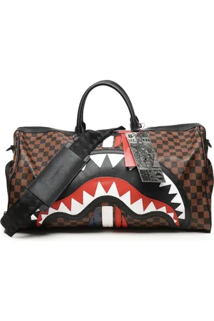 Sprayground Taske, unisex, Brun, ONE SIZE, Uld, Brun Rygsæk med Metal Lynlås Lomme