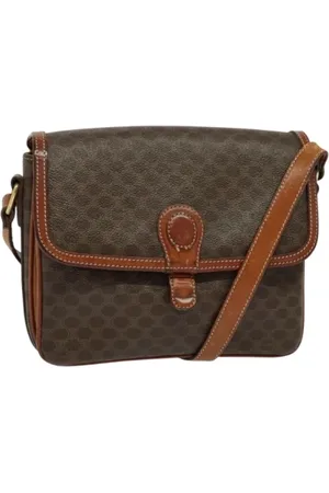 Céline Pre-owned, Dame, Brun, ONE SIZE, Uld, Pre-owned Laeder celine-tasker