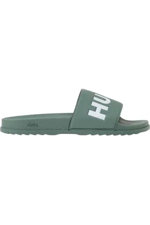 HUGO BOSS Sko, Herre, Grøn, 43 EU, Uld, Mint Casual Sandaler Stilfuld Komfort