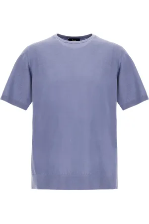 HERNO Top, Herre, Blå, L, Klar Blå Sweater