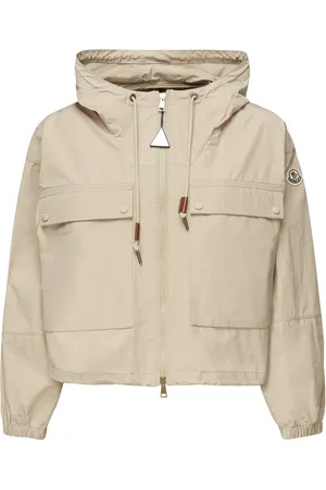 Moncler Jakke, Dame, , M, Bomuld, Short Parka Coat