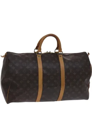 LOUIS VUITTON Pre-owned, Dame, Brun, ONE SIZE, Tyl, Pre-owned canvas tasker