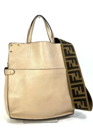 Fendi Pre-owned, Dame, , ONE SIZE, Uld, Pre-owned Laeder fendi-tasker