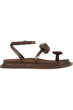 Camper Sko, Herre, Brun, 44 EU, Uld, Stilfulde Holdbare Brune Herresandaler