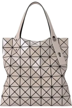 Issey Miyake Taske, Dame, , ONE SIZE, Metallic Tote Taske med Prism Design