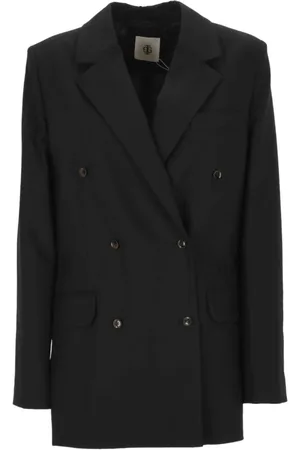 THE GARMENT Jakke, Dame, Sort, XS, Uld, Noah Stilfuld Blazer