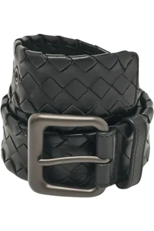 Bottega Veneta Pre-owned, Herre, Sort, ONE SIZE, Tyl, Pre-owned Laeder baelter