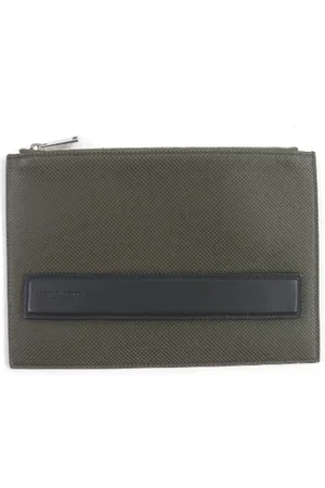 Bottega Veneta Pre-owned, Herre, Brun, ONE SIZE, Læder, Pre-owned Laeder clutches