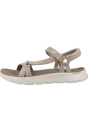 Skechers Sko, Dame, Brun, 36 EU, Flex Sandaler