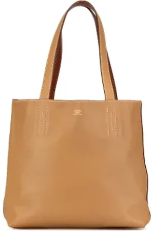 Hermès Pre-owned, Dame, Brun, ONE SIZE, Uld, Pre-owned Laeder totes