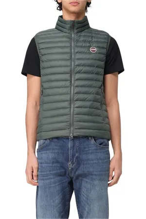 Colmar Jakke, Herre, Grøn, S, Uld, Elegant Sort Jakkevest