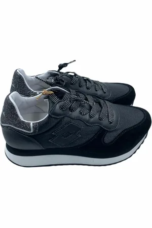 Lotto Sko, Dame, Sort, 39 EU, Silk Wedge Sneakers