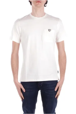 Barbour Top, Herre, Hvid, S, Bomuld, Hvide T-shirts og Polos med Logo