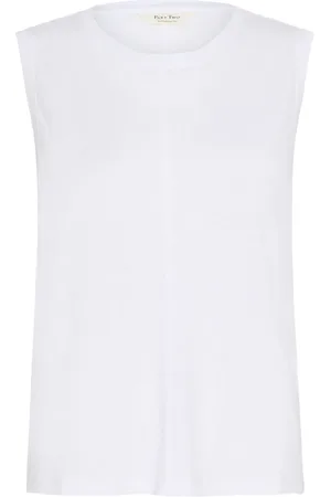 Part Two Top, Dame, Hvid, XS, Uld, Bright Top & T-Shirt