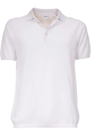 Aspesi Top, Herre, Hvid, 2XL, Bomuld, Bomuldspolo med korte ærmer