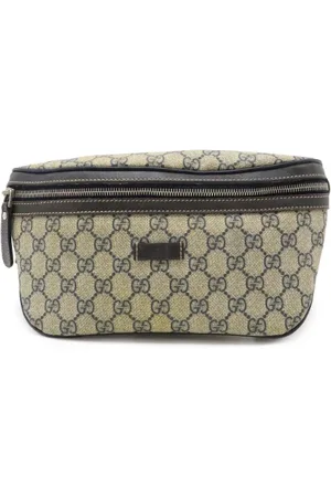 Gucci Pre-owned, Herre, , ONE SIZE, Uld, Pre-owned Canvas gucci-tasker