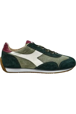 Diadora Sko, Herre, Grøn, 40 EU, Suede, Suede Sneakers