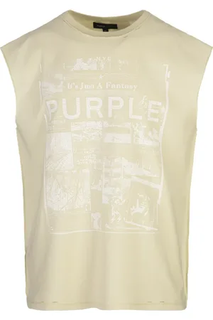 Purple Brand Top, Herre, Hvid, XL, Bomuld, Hvid Bomuldsskjorte