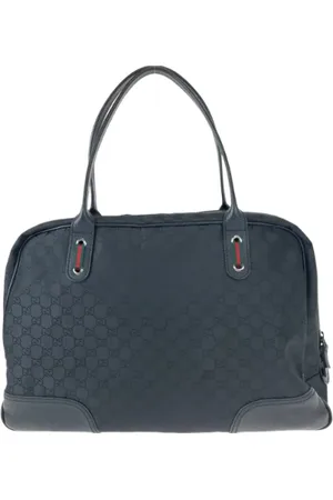 Gucci Pre-owned, Herre, Sort, ONE SIZE, Pre-owned Canvas totes