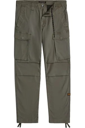 G-Star Bukser, Herre, Grå, W32 L32, Bomuld, Cargo Core Straight Fit Bukser