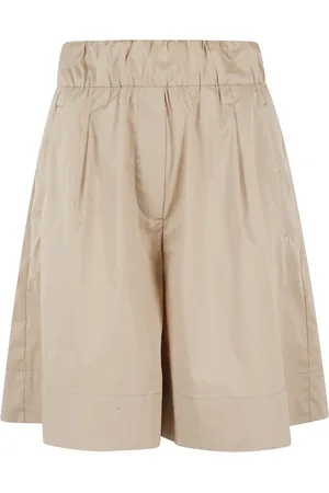 MYTHS Shorts, Dame, Brun, XS, Bomuld, Kamel Bermuda Shorts