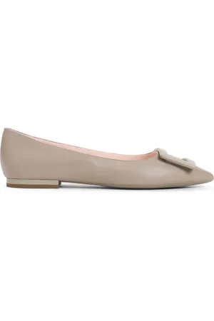 Roger Vivier Sko, Dame, , 39 EU, Elegante Nude Ballerina Sko til Kvinder
