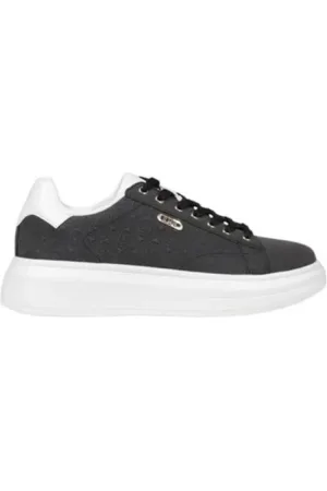 Liu Jo Sko, Dame, Sort, 37 EU, Moderne Polyurethan Sneakers med Gummisål