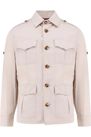Brunello Cucinelli Jakke, Herre, , 3XL, Uld, Stilfulde Jakker med knaplukning
